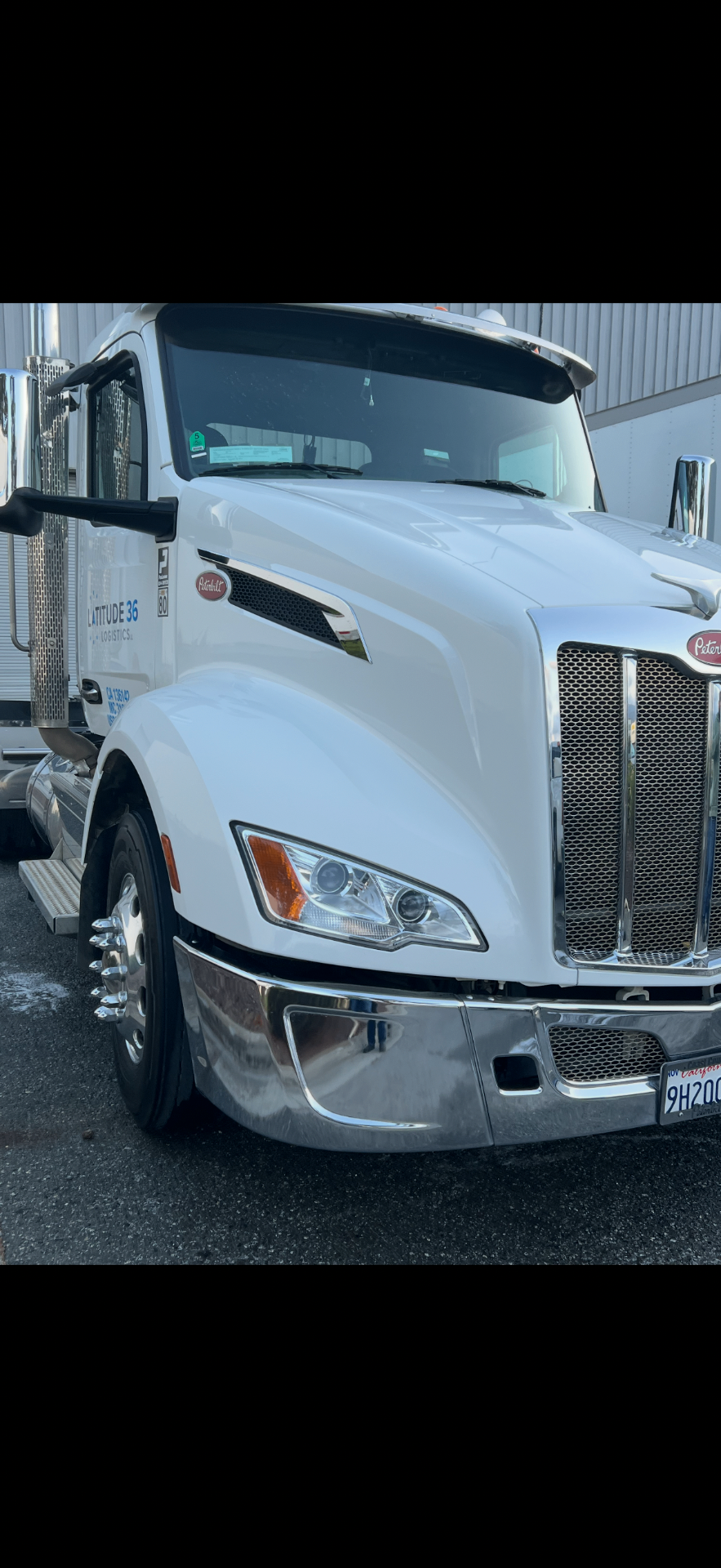 Clean truck after Alpha Mobile Wash service